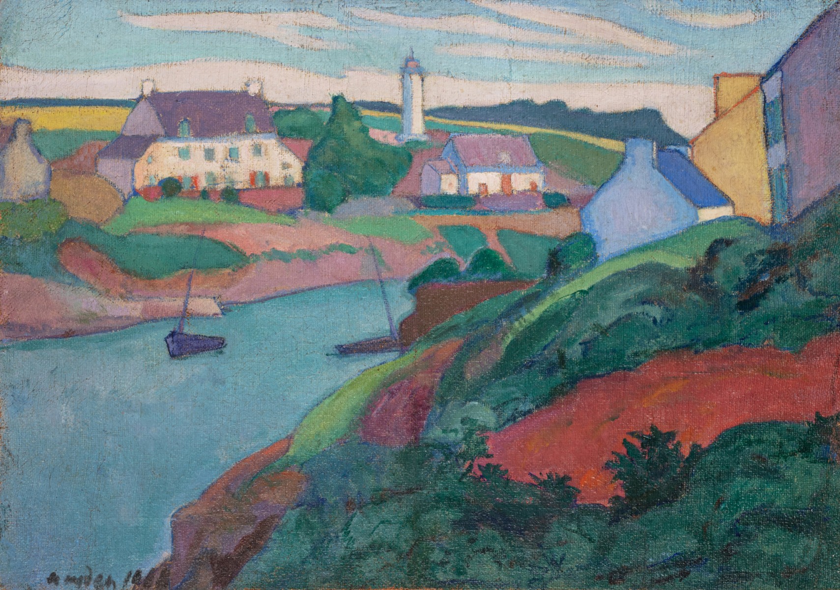 L'anse de Doëlan à Clohars-Carnoët